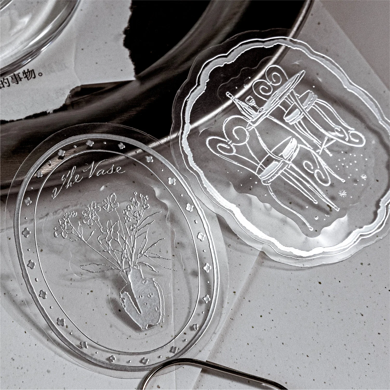 

30 шт./1 лот Kawaii наклейка для скрапбукинга серебряный свет плавающая мечта принадлежности для скрапбукинга планировщик декоративные канцелярские наклейки