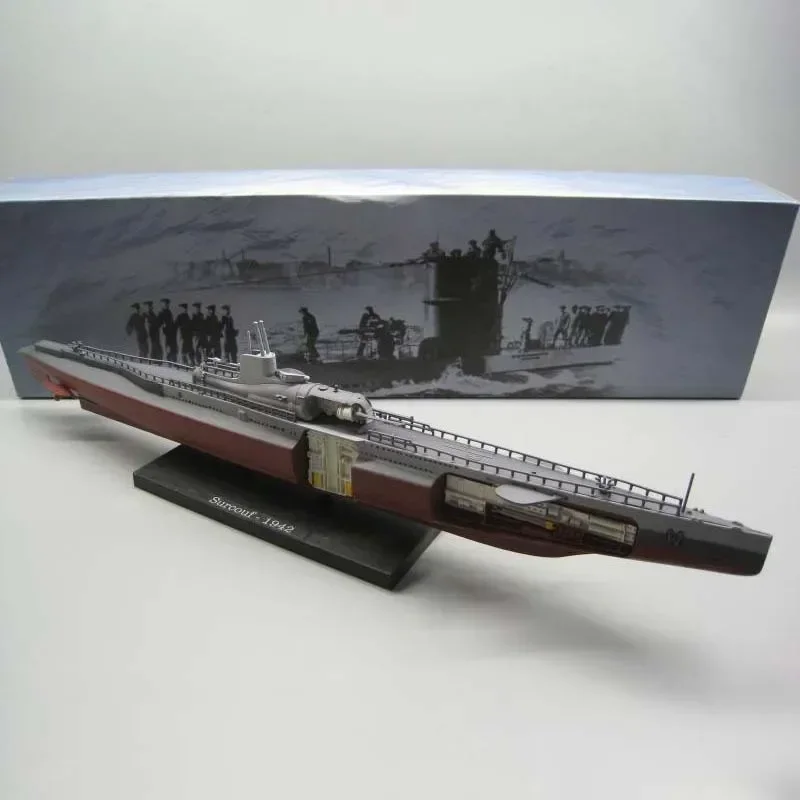 

1/350 French Surcouf1942 Submarine Model Finished Simulation Alloy Ship Model Decorative Ornaments Collection Battleship Model