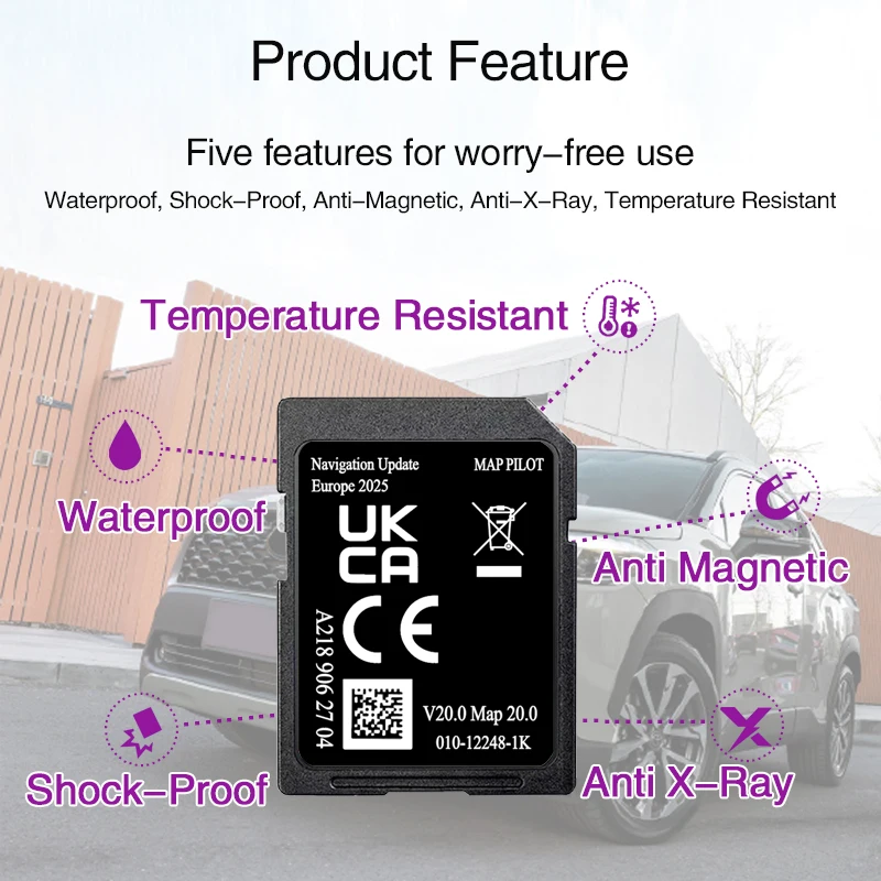 A218 خريطة V20 النسخة الكاملة NTG5 تحديث 2025 أوروبا الملاحة لمرسيدس Garmin ABC CLS E GLS بطاقة SD للسيارة