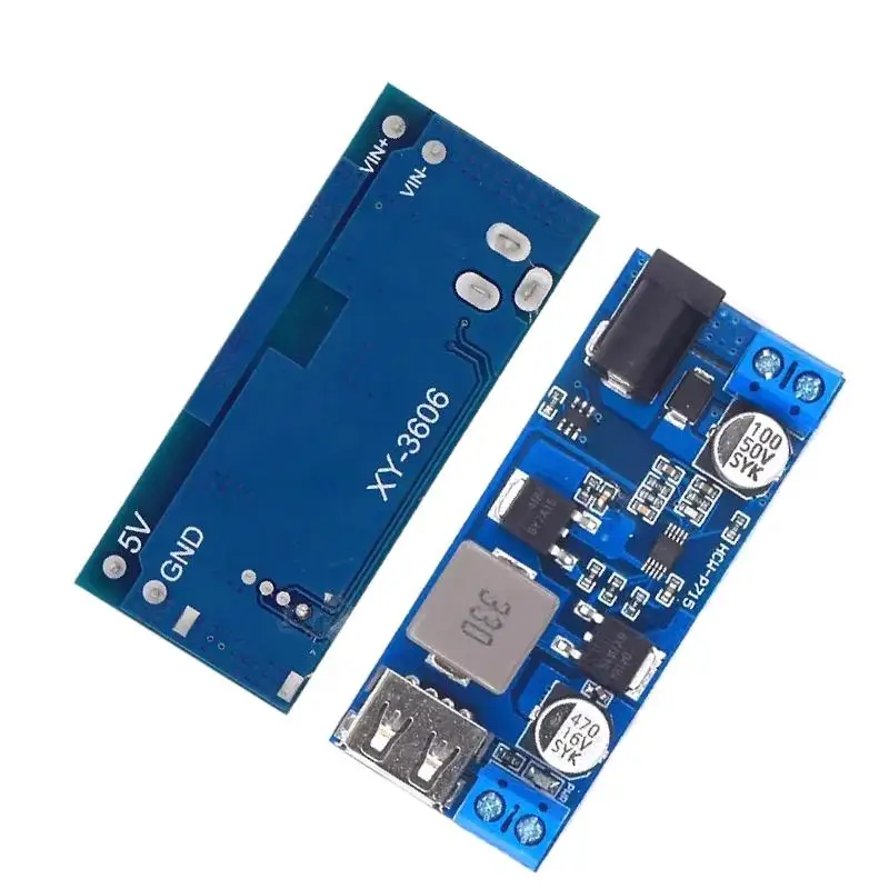 

DC-DC 24V/12V To 5V 5A Step Down Power Supply Buck Converter Replace LM2596S Adjustable USB Step-down Charging Module For Phone