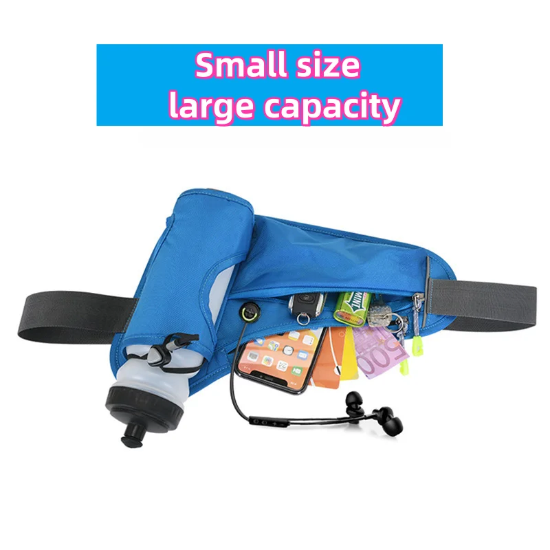 Outdoor Sports  Waist Bag  Multifunctional   Fitness  Water  Bottle  Bag  Lightweight   Waterproof Bag   Running Phone Waist Bag