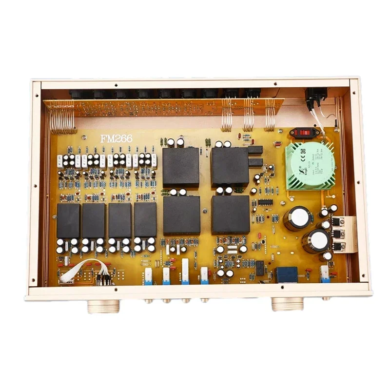 SUQIYA-FM266 MK2 Fever Amplificador de audio de escenario frontal totalmente equilibrado Referencia a la famosa línea FM suiza