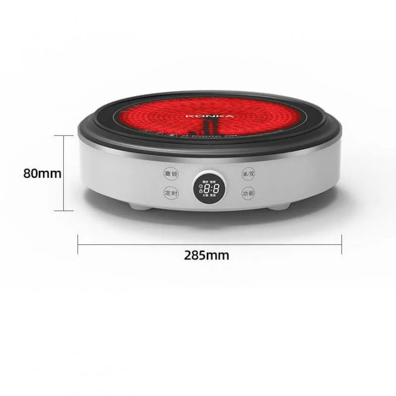 Electric Ceramic Cooktop Oven Induction Cooker Kichen Pot Tea Stove High-power Infrared Heat Induction Stove Hotpot Cooktop 114
