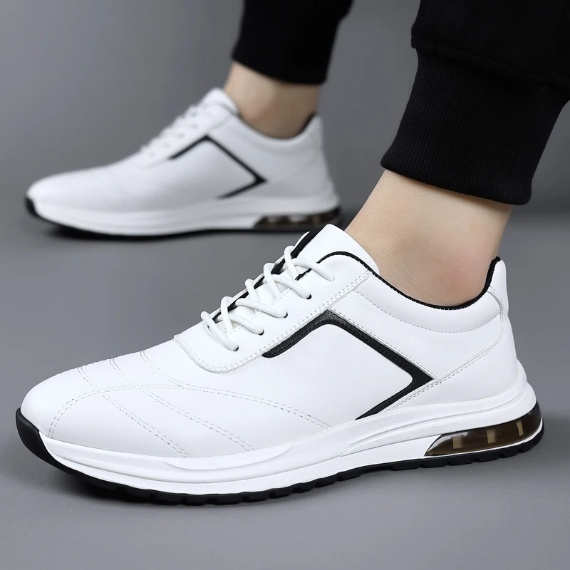 

2025 Men's Running Shoes Summer Lightweight Mens Sneakers Comfortable Male Walking Shoes Handmade Men Casual Shoes Men's Flats