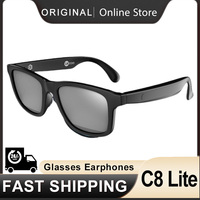 New C8 Lite Glasses Earphones Wireless Bluetooth HiFi Stereo Earbuds Outdoor Running Headset Stereo HD Mic Call Sport Headphones