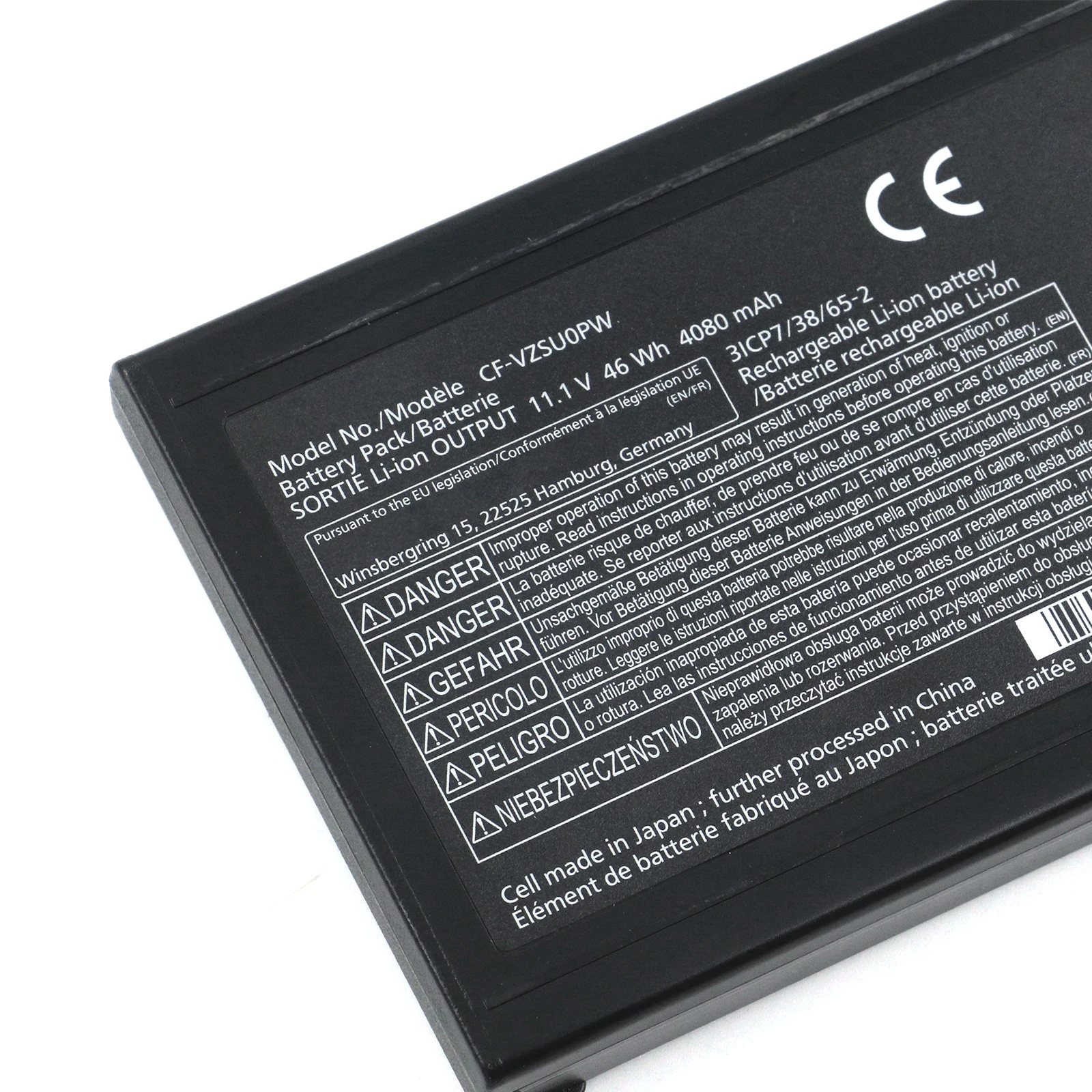 Shuozb CF-VZSU0PR laptop akku für panasonic CF-54 zäher buch CF-VZSU0LW CF-VZSU0PW cf-vzsu0gw 11,1 v 46wh 4080mah