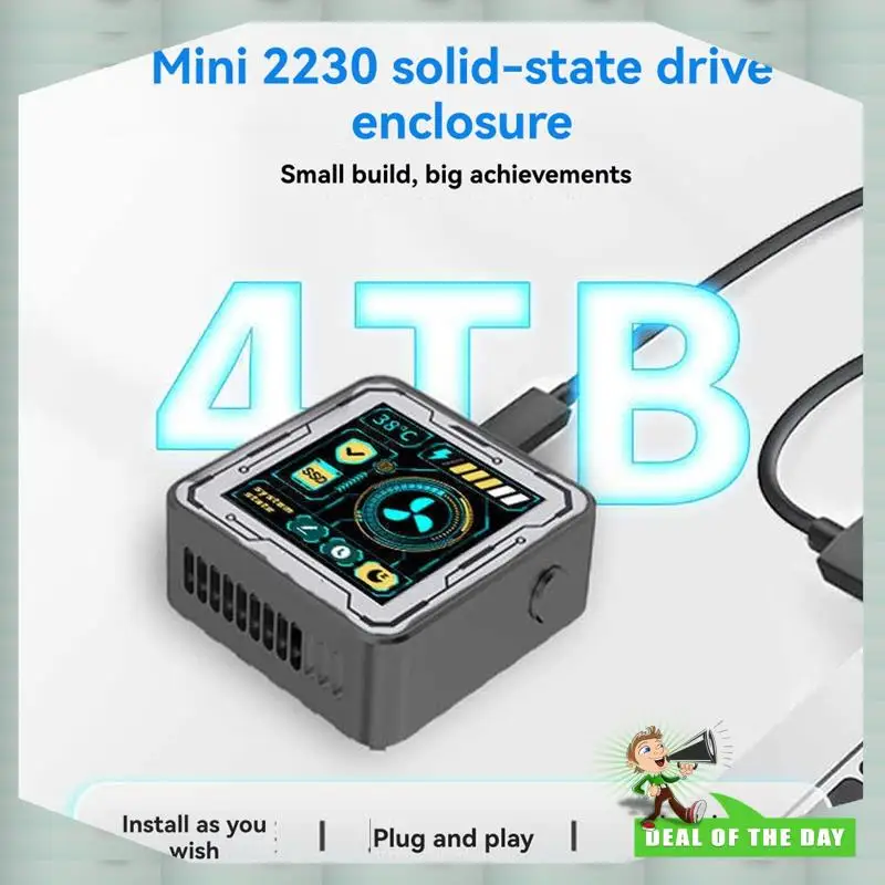 

24-Hour Delivery Nvme 2230 Hard Disk Case For M. 2 Solid State Drive- Mobile Storage Box For PC Mobile Phones