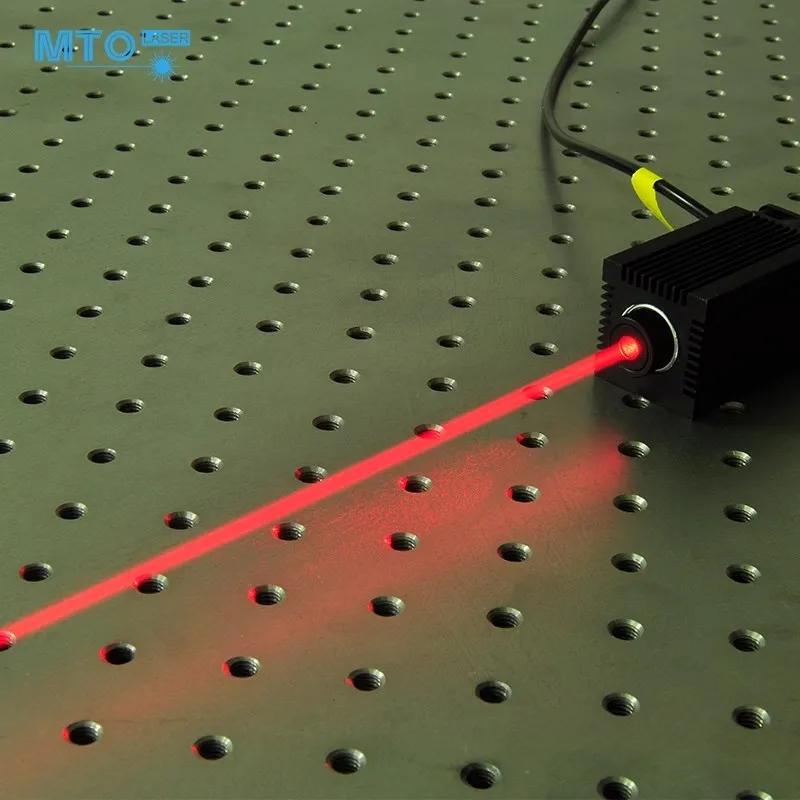 

Red Light 650nm 660nm 250mW High-power Dot Semiconductor Laser 33*55mm Square Positioning Light For Escape From Secret Room