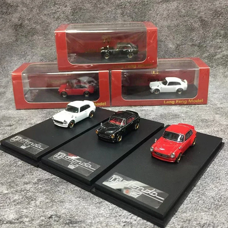 

Модель LF 1:64, модель автомобиля из сплава S800 Coupe Outlaw, литой под давлением, умный автомобиль с цветной фигуркой