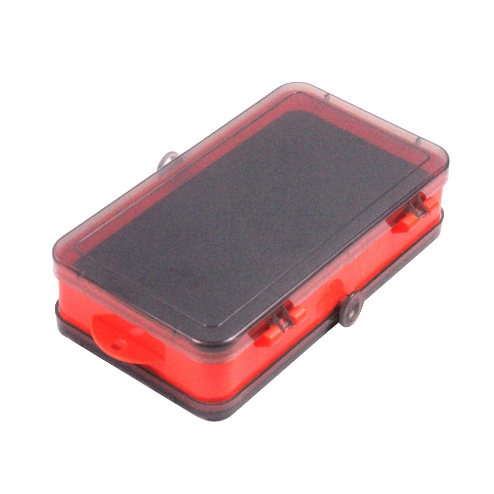 Double Sided Plastic Fishing Equipment Case Large Capacity Professional Fishing Accessories Case Portable for Fishing Supplies