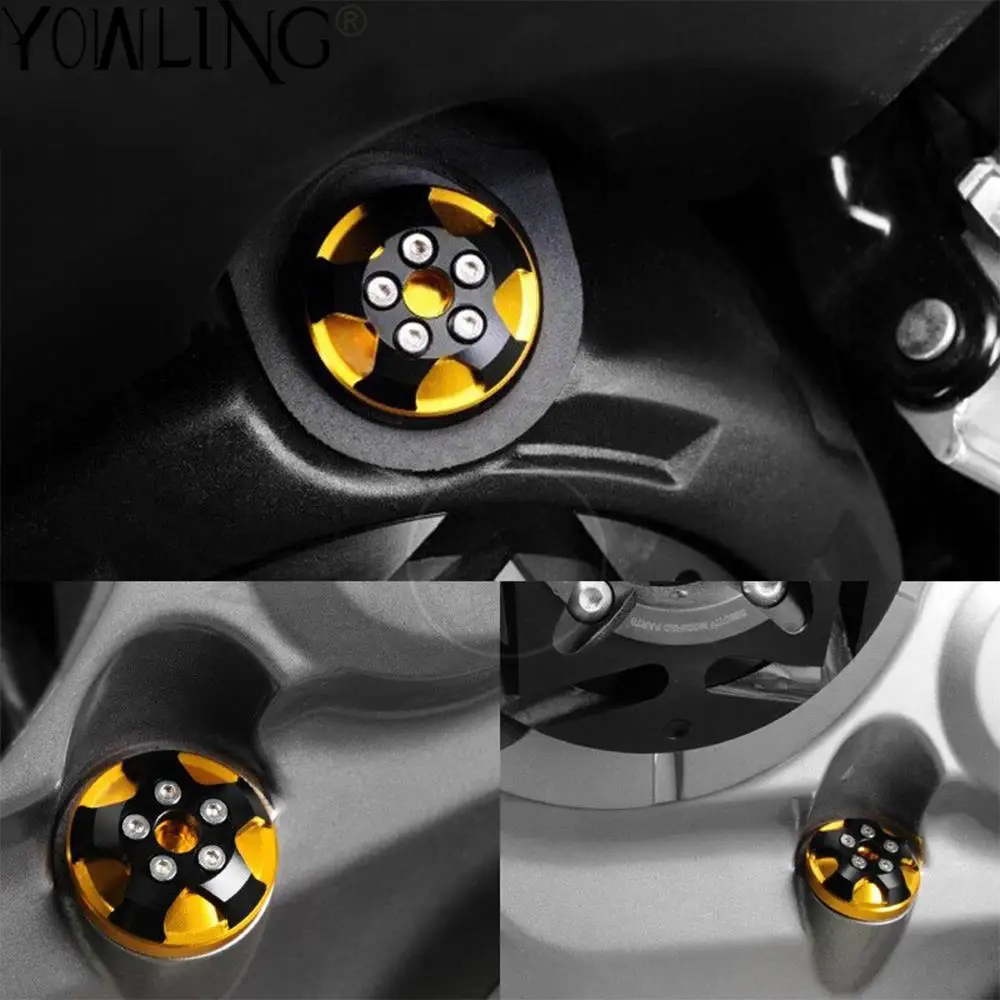 Bouchon d'huile moteur de moto M19 * 2.5, vis de couvercle de remplissage cnc pour kawasaki versys 1000 abs Z1000sx Z1000 Z800 ER6N/F Z900