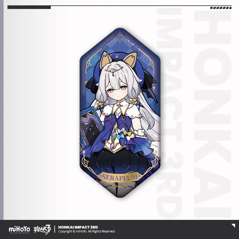 Honkai Impact 3rd II Official Merch miHoYo Original Authentic QS Theme Series Badge Thelema Lantern Baiji Songque Prezenty urodzinowe