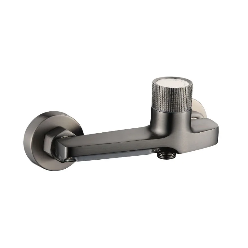 منفذ شلال جديد، مفتاح دش ثلاثي، مجموعة دش الحمام، جميع صمامات خلط صنبور الجسم الرئيسي النحاسي #5