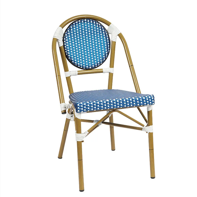 cx waterproof sunscreen cafe cafe courtyard garden French retro backrest outdoor table and chairs