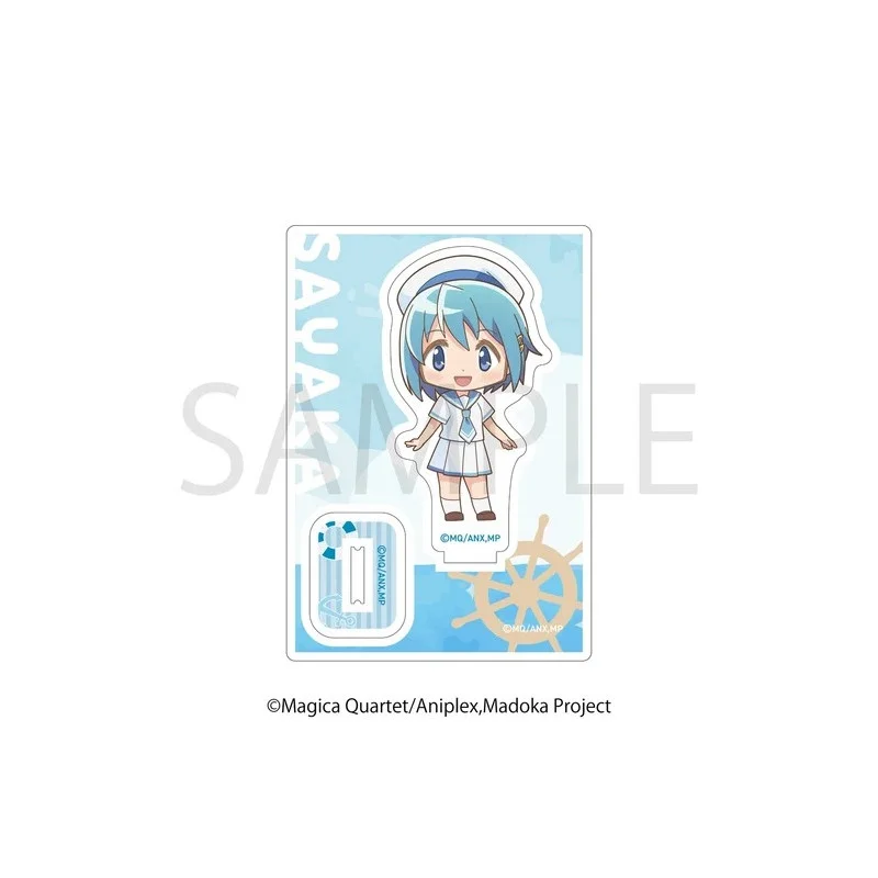 Madoka Magica PMMM Madoka Kaname Homura Akemi Sayaka Miki Acrylic Stand Keychain Desk Decor Display Kit Set Pack Gift Cute Anime