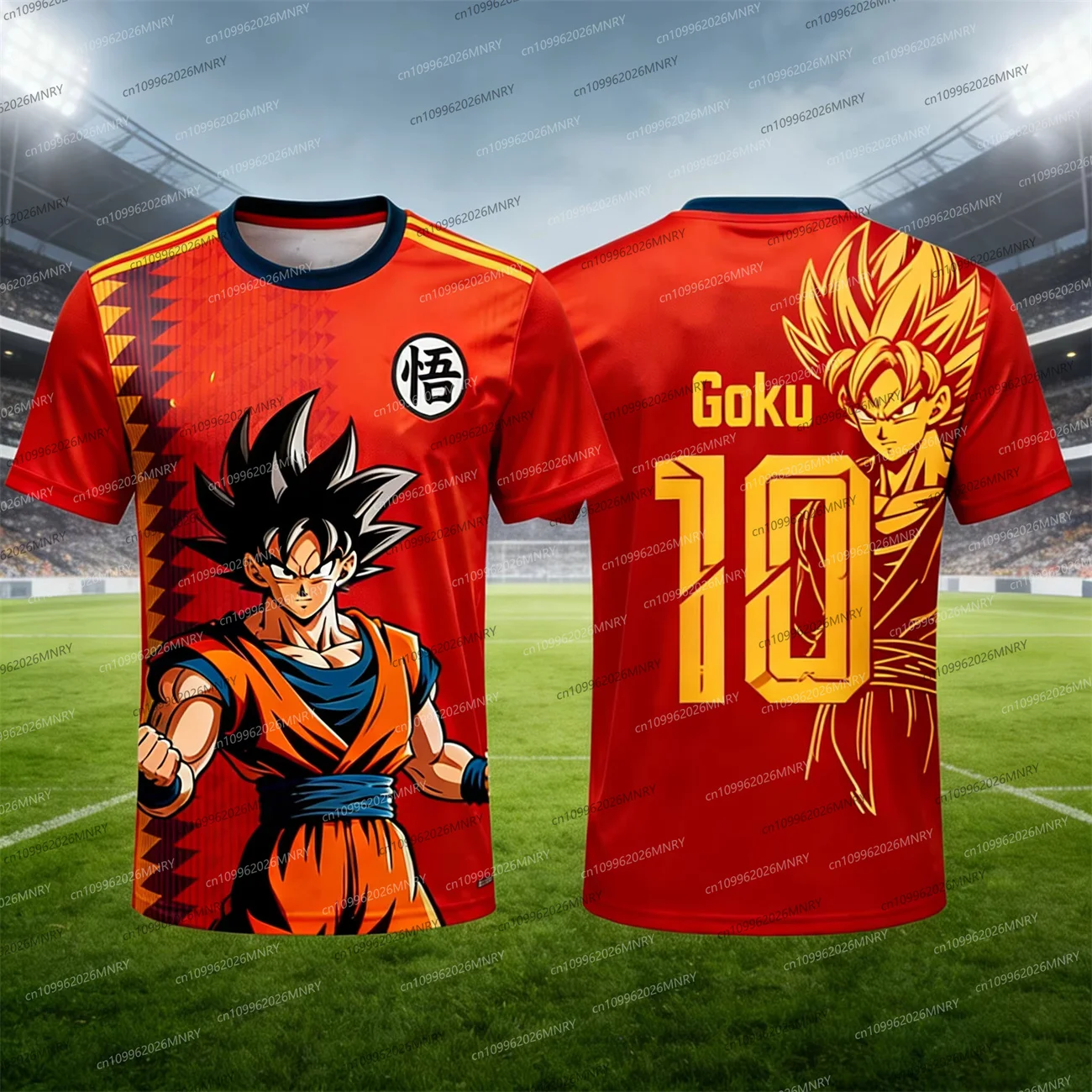 Summer Dragon Ball Retro Fitness T-shirt Men's Oversized 3D Printed Short-sleeved Family Unisex Children's Sports Shirt