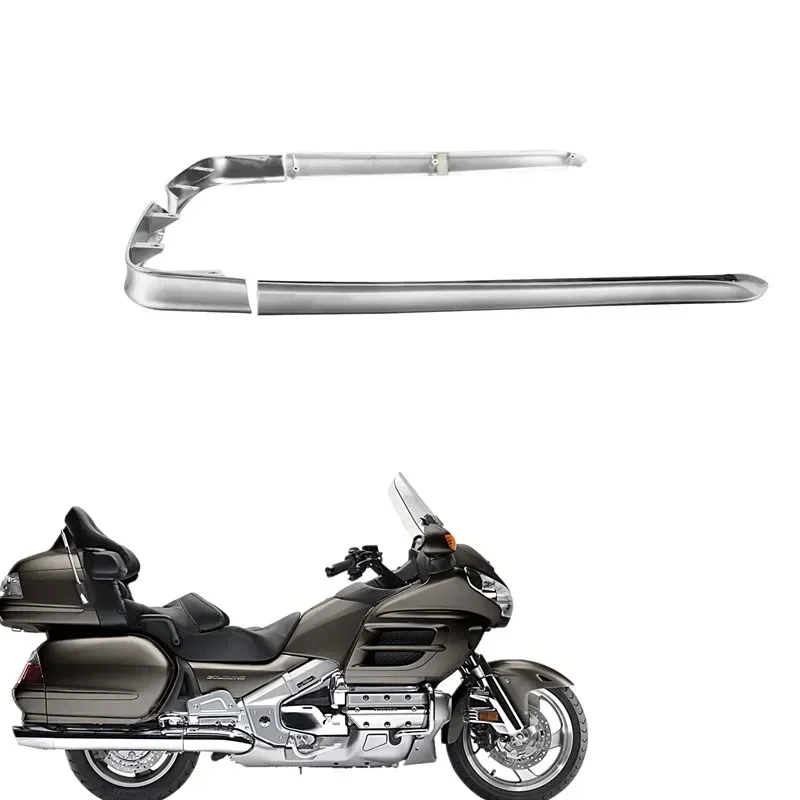 For Honda Gold Wing GL1800 2001-2011 2010 Moto Parts Acsessories Saddlebag Pannel Decoration Strip Moulding