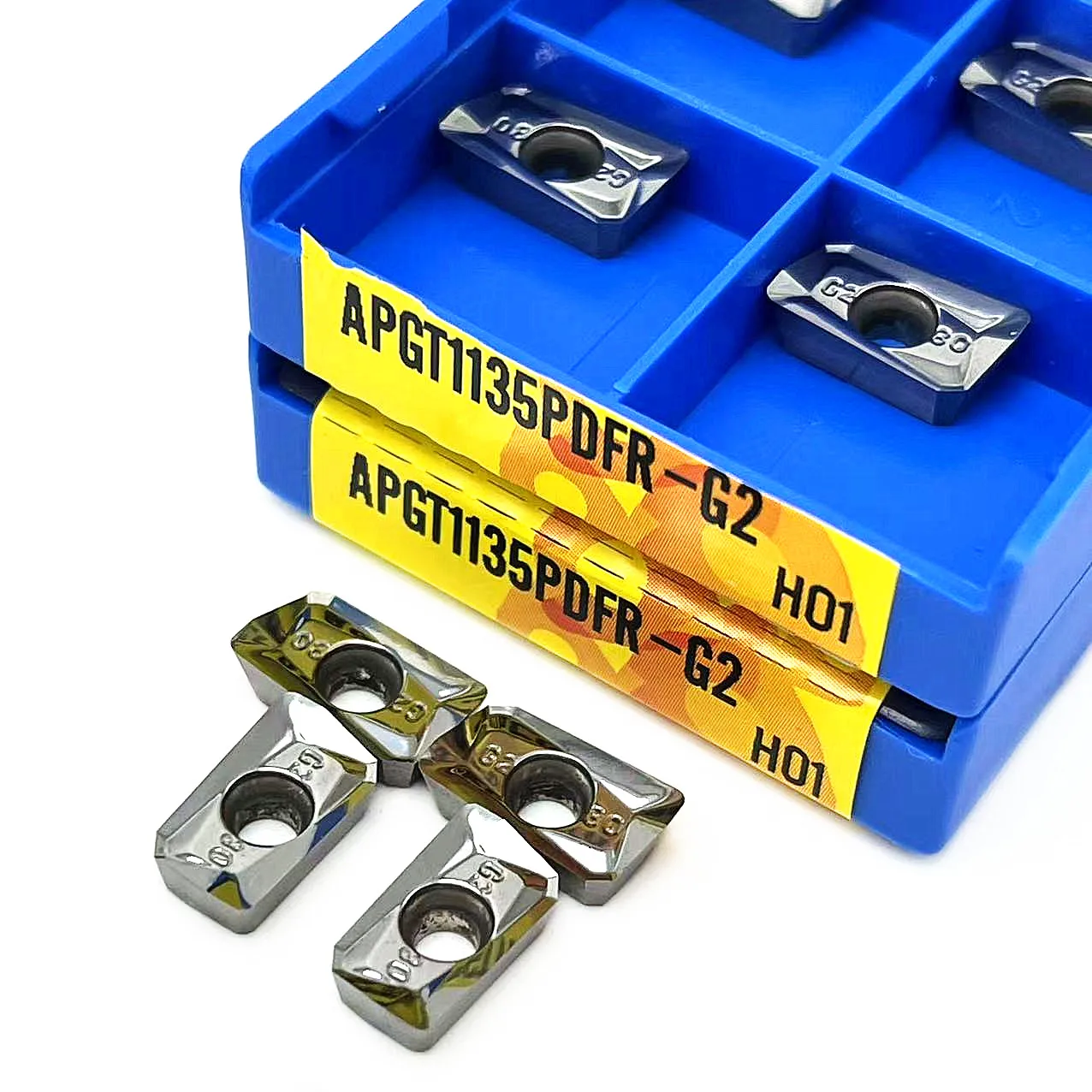10 pz/set muslimg2 H01 APGT1135 inserto di fresatura inserti in alluminio CNC fresatura interna indicizzabile muslimb G2 H01