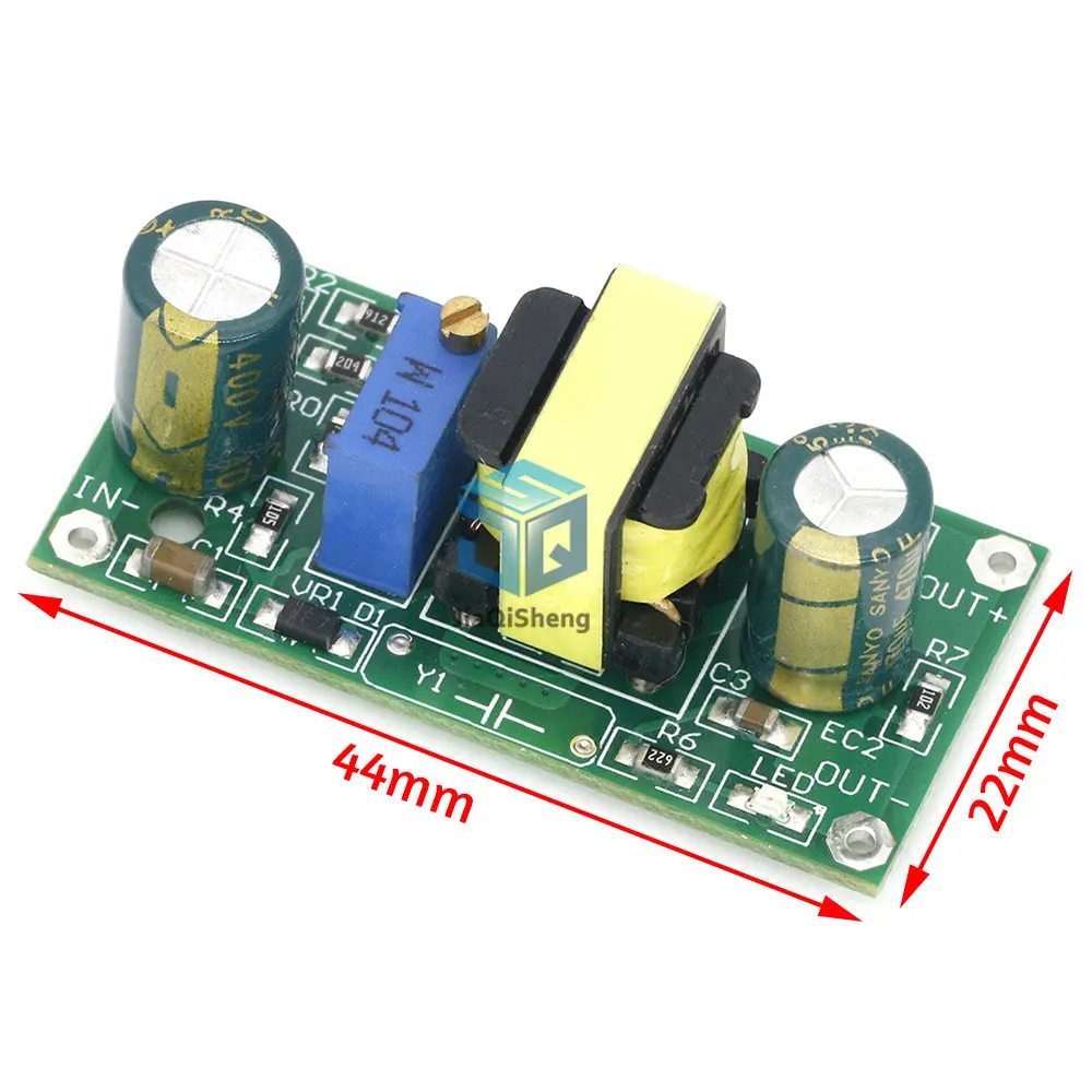 DC-DC Step Down Buck Power Supply Module Adjustable DC DC 22V-290V to 3.6V-15V Isolation Switching Converter Regulator Board