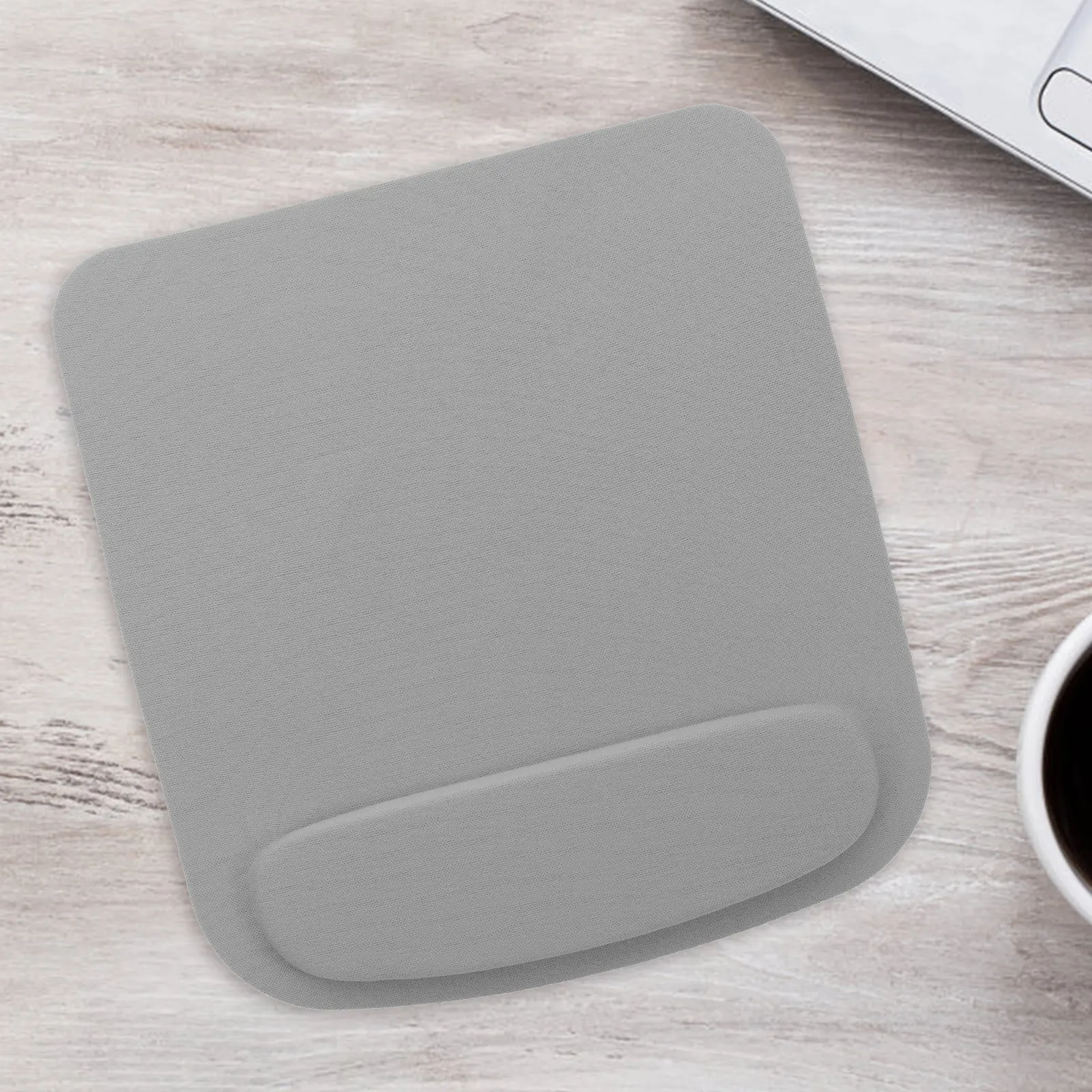 2Pcs Mouse Pad with Wrist Rest Premium Eva Material Thick Cushioned Anti-Skid Bottom for Laptop Desktop Gaming Workstation Use