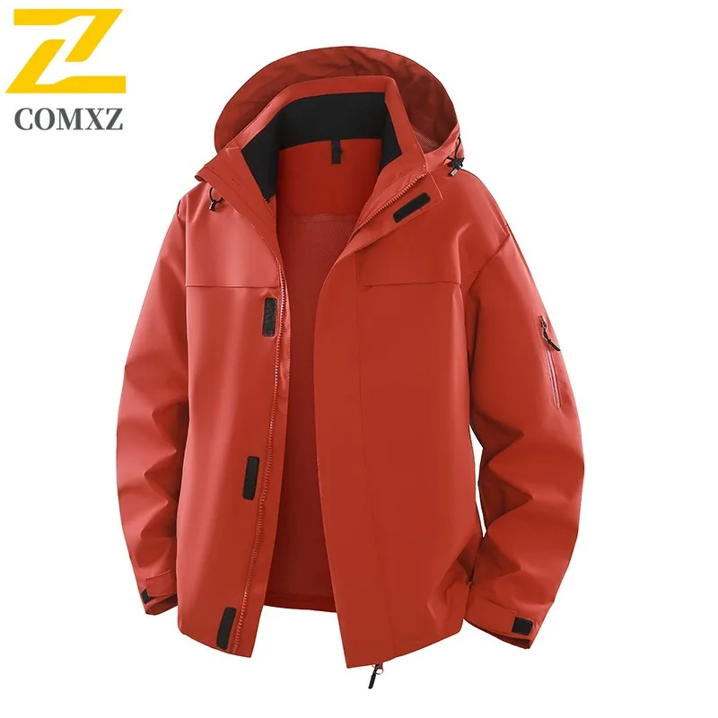 

COMXZ прочное пальто Gorpcore водонепроницаемое ветрозащитное пальто для пешего туризма, путешествий, кемпинга, куртки для верховников, новая куртка-шаровая куртка, мужская одежда