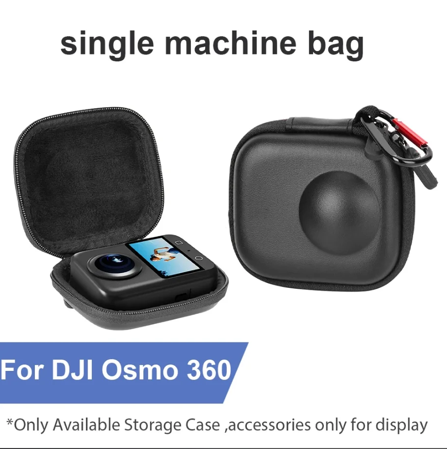 

Single machine bag for DJI Osmo 360 Storage bag panoramic sports camera rabbit cage protection bag anti fall camera accessories