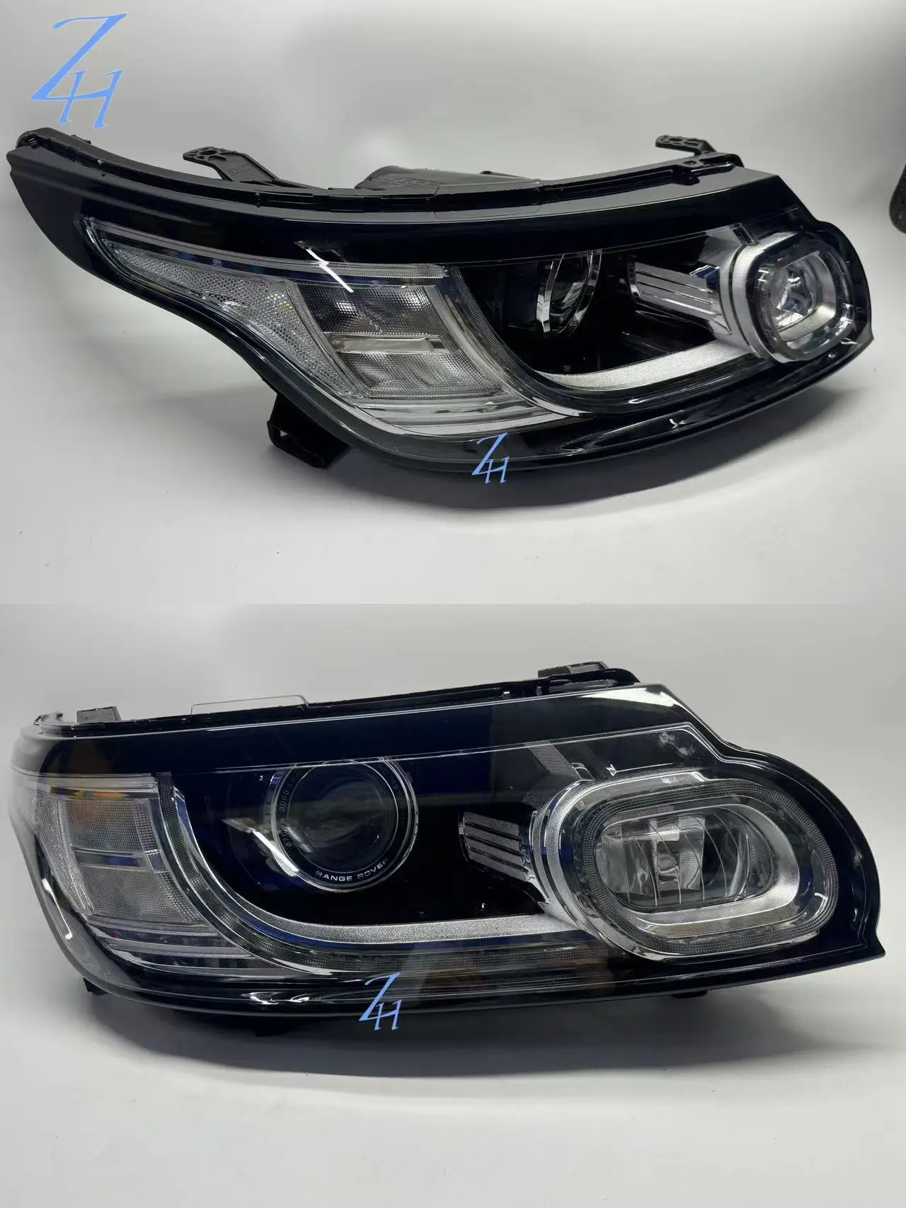 For2014 15 16 17 Ranange Rover Sport Car Lights LED Headlights Assembly HID front lights Original manufacturer driver/passenger