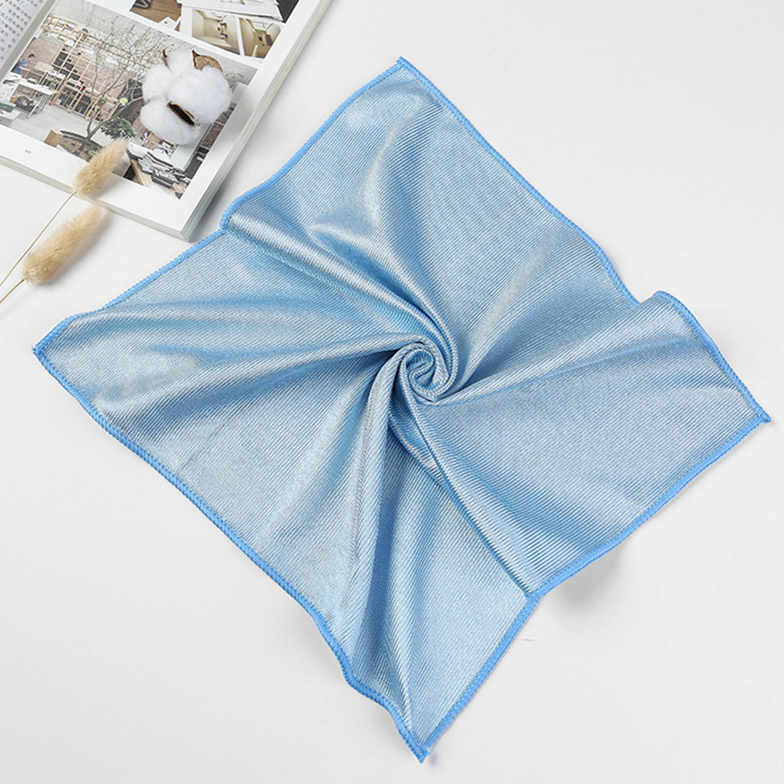 

Microfiber Glass Cleaning Towel No Trace No Lint Rag Mirror Cleaning Cloth Cleaning Towe Wipe Glass Cloth