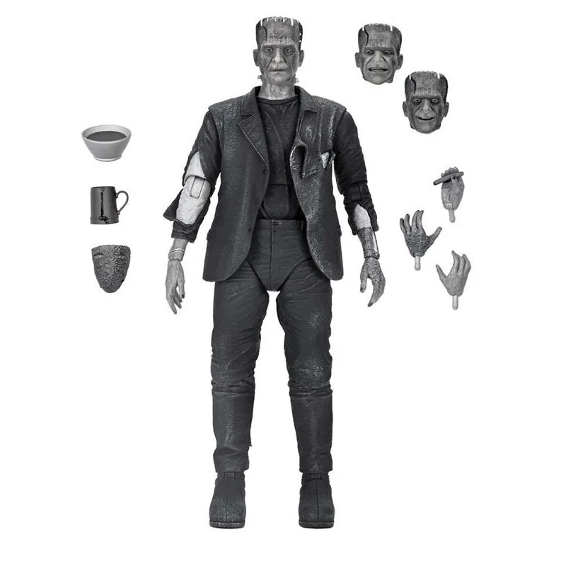 

NECA 04883 Toys Universal Monsters Action Figure Ultimate Frankenstein's Monster (Bride Of Frankenstein) (B&W) Original Collect