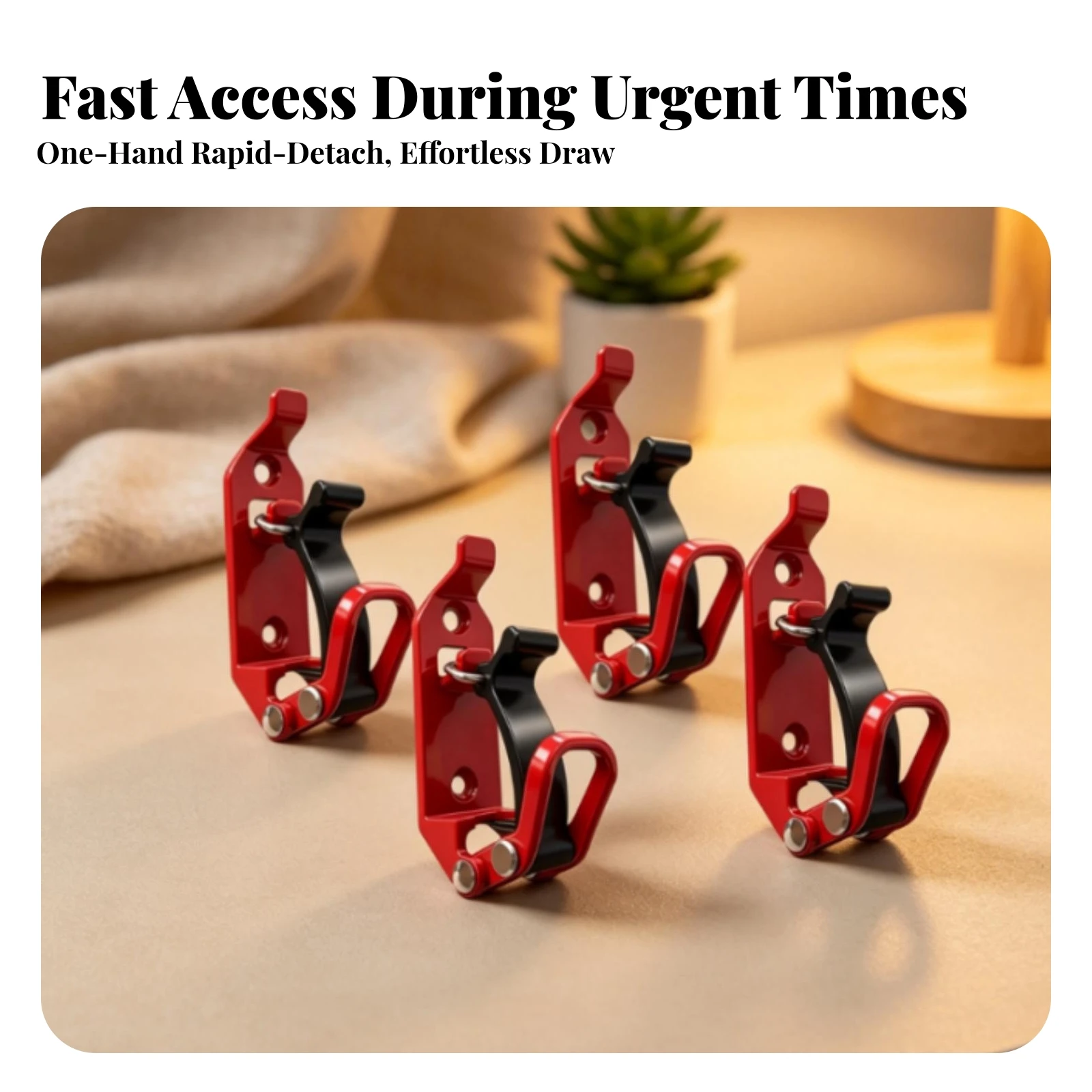8 Pieces Roof Rack Shovel Mount Quick-Release Shovel Mount Clamp Bracket with Rubber Strap Adjustable Easy Installation