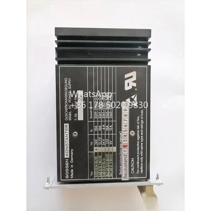 GOSSEN KONSTANTER STABIL.DC POWER SUPPLY S123 S24 BU10 Original for Man Roland 700 Machine Offset Press Printing Spare Parts