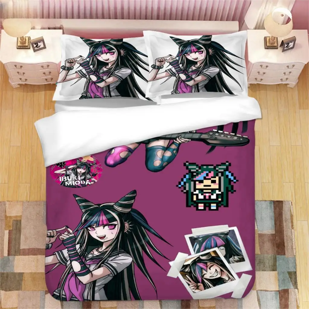 

Fashion Game Anime Hiyoko X Ibuki 3D Printed Bedding Set King Duvet Cover Pillow Case Comforter Cover Bedclothes Duvet Covers