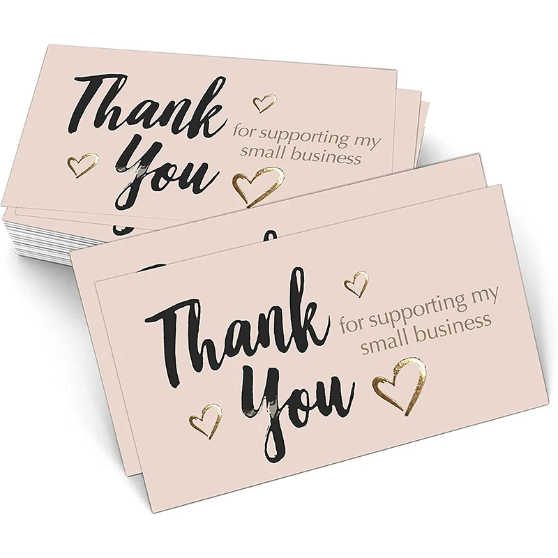 

Colorful Paper Business Thank You Cards High Quality Custom Paper Cards Printing