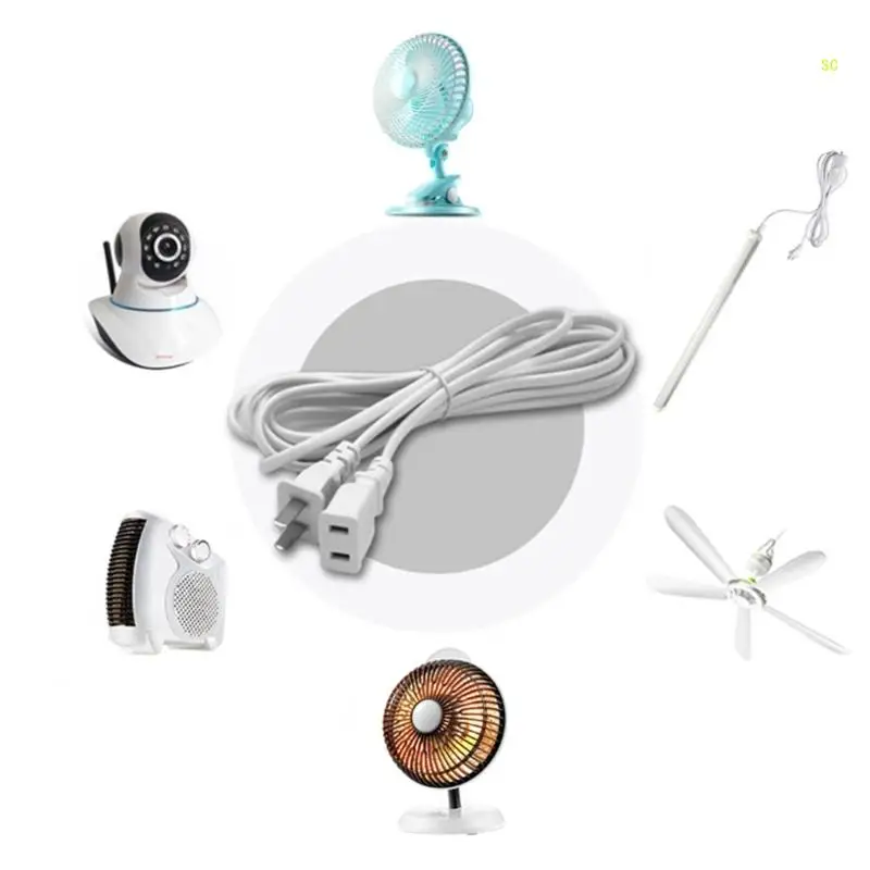 Поляризованный американский удлинитель с 2 штырями «папа-мама», кабель Nema от 1-15P до 1-15R, дропшиппинг