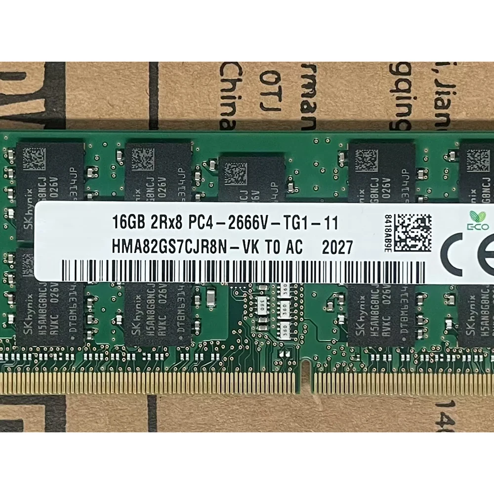 1 unidade de memória de armazenamento NAS DS1621xs + 2419 + RAM 16G DDR4 2RX8 2666 ECC SODIMM 16GB