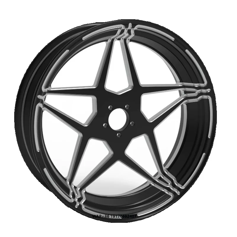 19-32 Inch Forged Aluminum Motorcycle Front Rims, Compatible with Road King, Electra Glide & Tourer Series 2008-2019