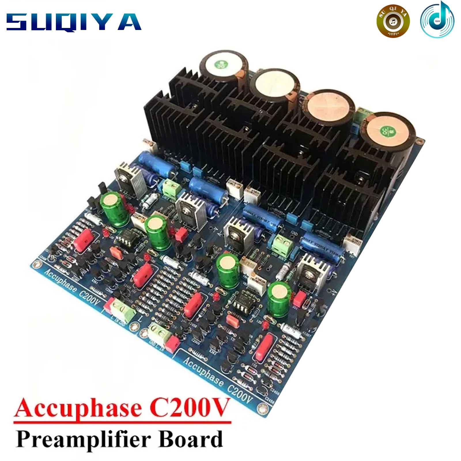 

5X Amplification Accuphase C200V Preamplifier Board FET Input HIFI Preamplifier for Audio Amplifier