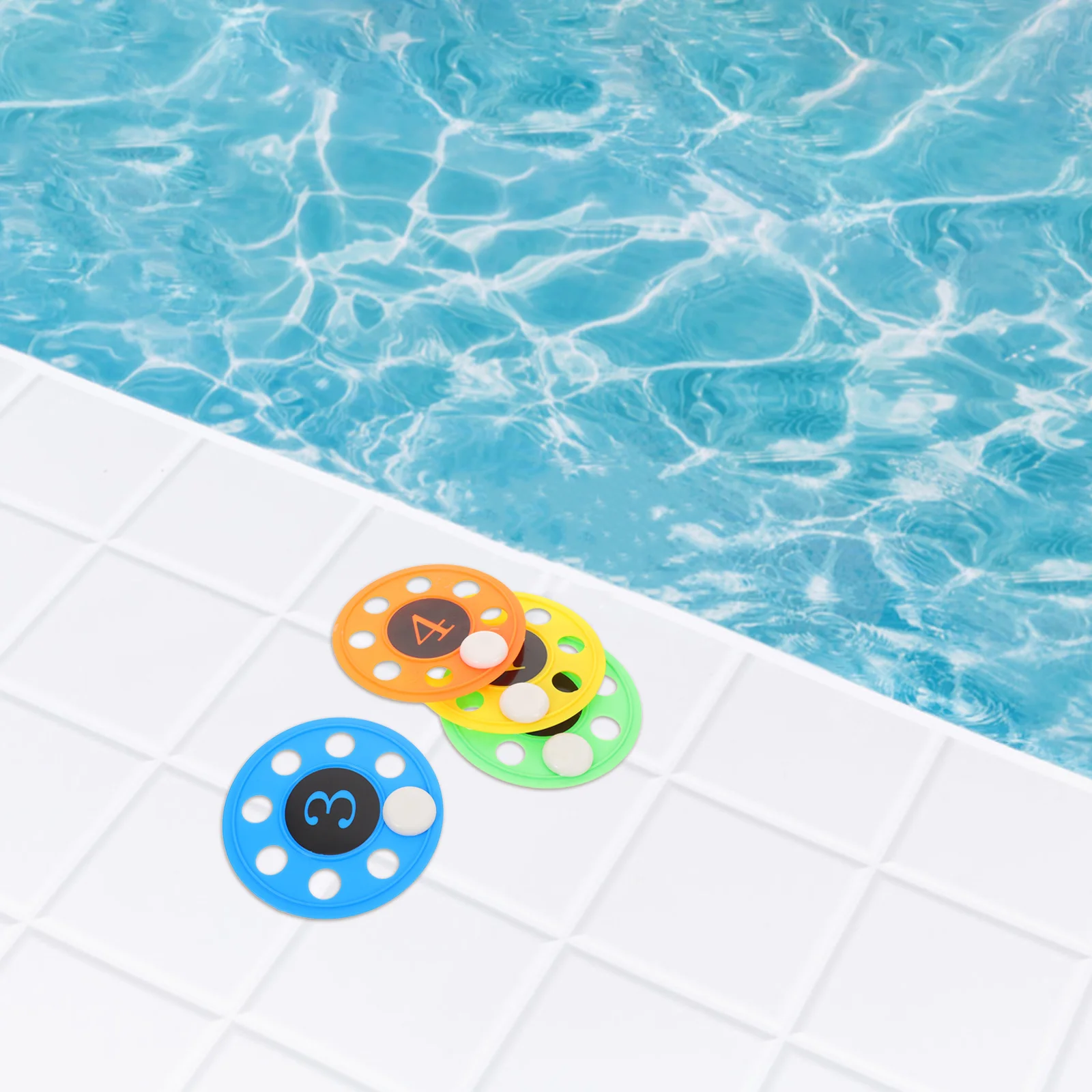 12 dischi subacquei numerati per bambini, allenamento per la pratica della piscina, divertimento in acqua, immersioni per bambini, per accessori per piscina