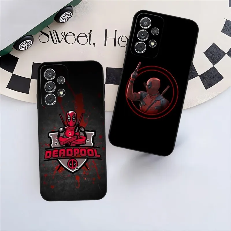 Cool Immortal Deadpool Groot Phone Case For Samsung A73 A14 A53 A52 A32 A22 A50 A20 A40 A23 A54 A33 A13 A21 A34 A71 A31