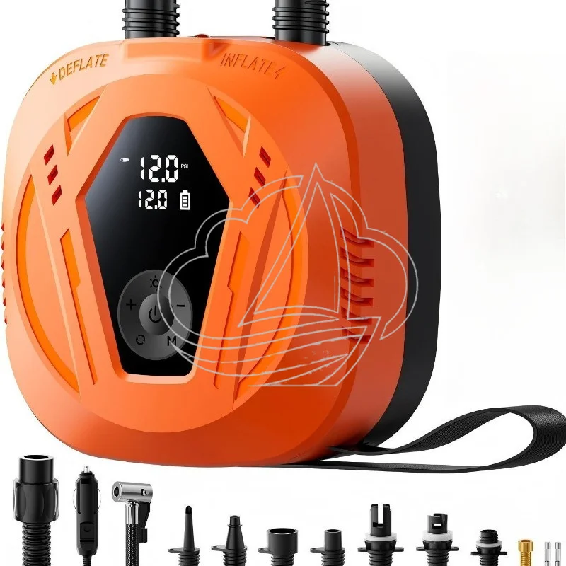 Original Portable Electric Inflator, 50PSI High - pressure for P9 SUP Paddleboard, Kayak, Tent & Airbed