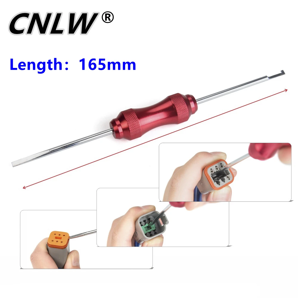 Automotive Plug Terminal Removal Tools Apply For Deutsch Connector DT/DTM Wire Harness Needle Withdrawer High Quality