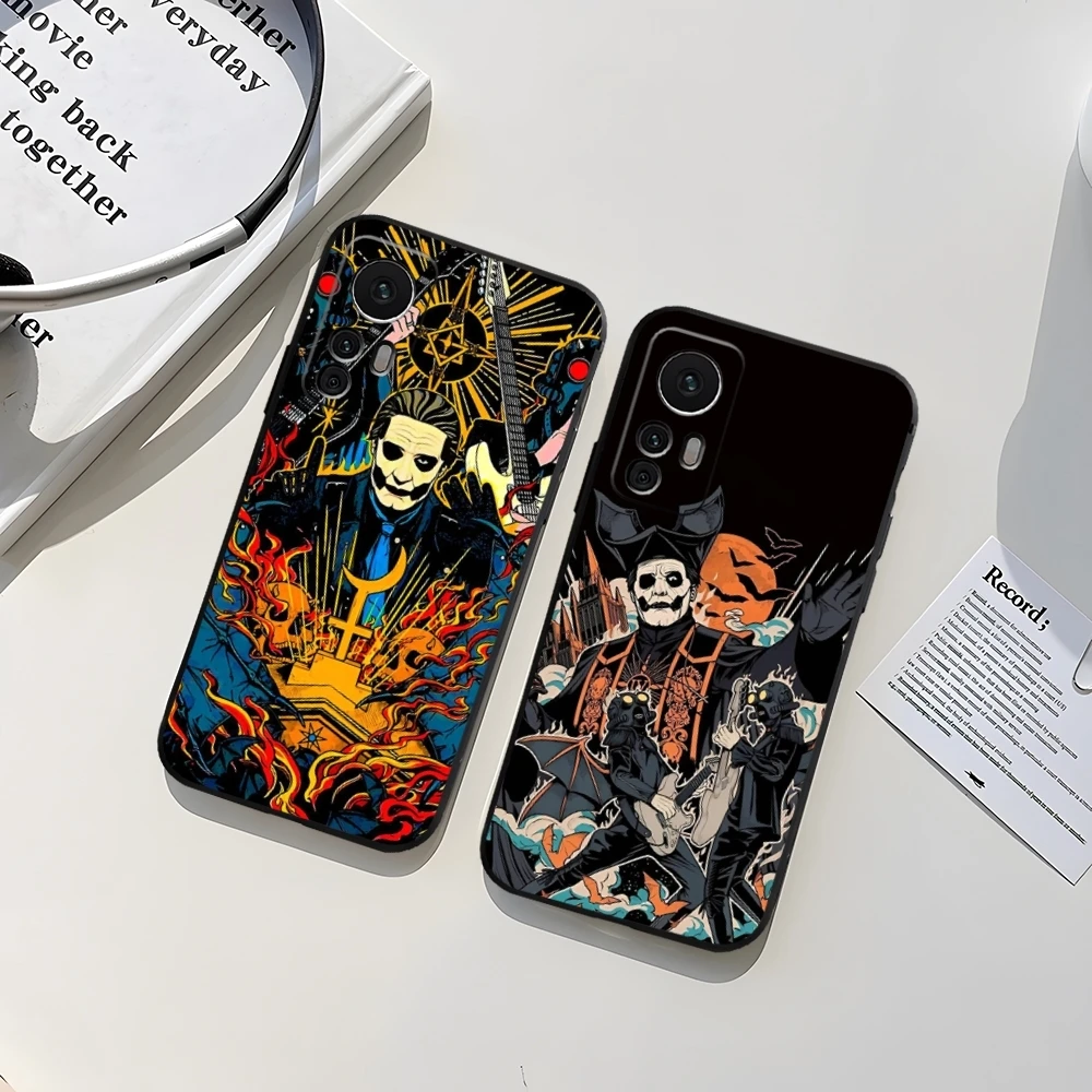 Ghost Heavy Metal Band Phone Case Funda for Xiaomi 14 11T 13 12 Lite Ultra Redmi Note 13 10 Pro POCO F4 F5 X5 Pro Coque