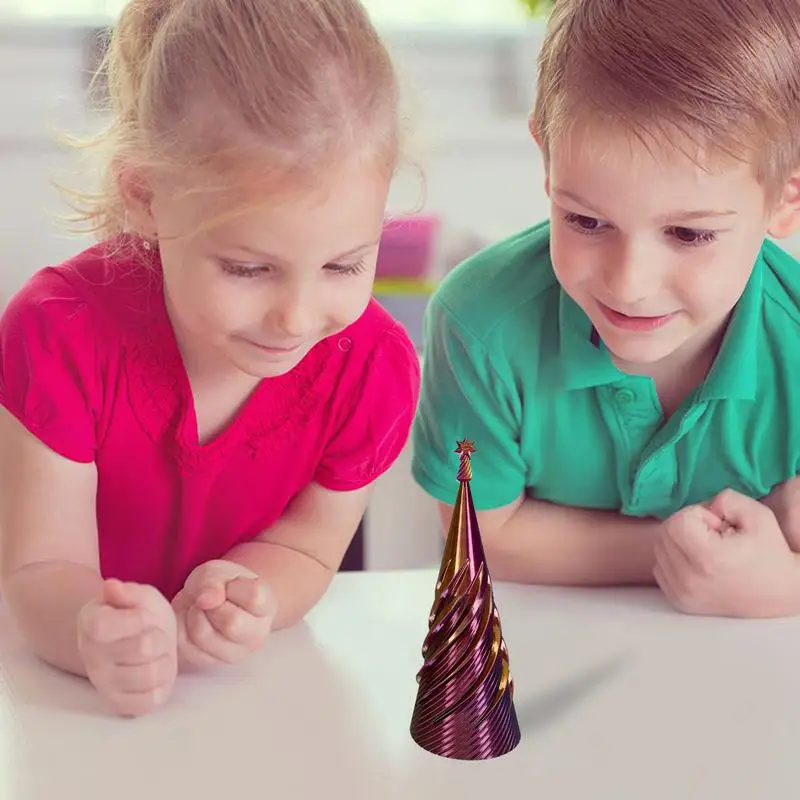 Pyramid Fidget Toy para alívio do estresse, Pass Through, Passthrough Escultura, Desk Toy, Display egípcio