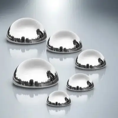 

6pcs Balls 51mm 63mm 76mm 90mm 100mm 150mm Stainless Steel Stainless Steel Mirror Balls Hollow Mirror Garden Decor Accessories