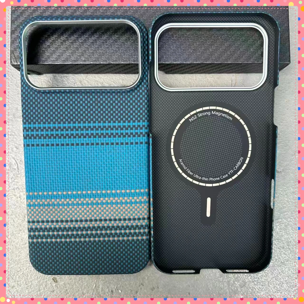 

Роскошный чехол для телефона из настоящего арамидного углеродного волокна для iPhone 16, 15, 14, 17 Pro Max, воздушный магнитный чехол с беспроводной зарядкой Magsafe