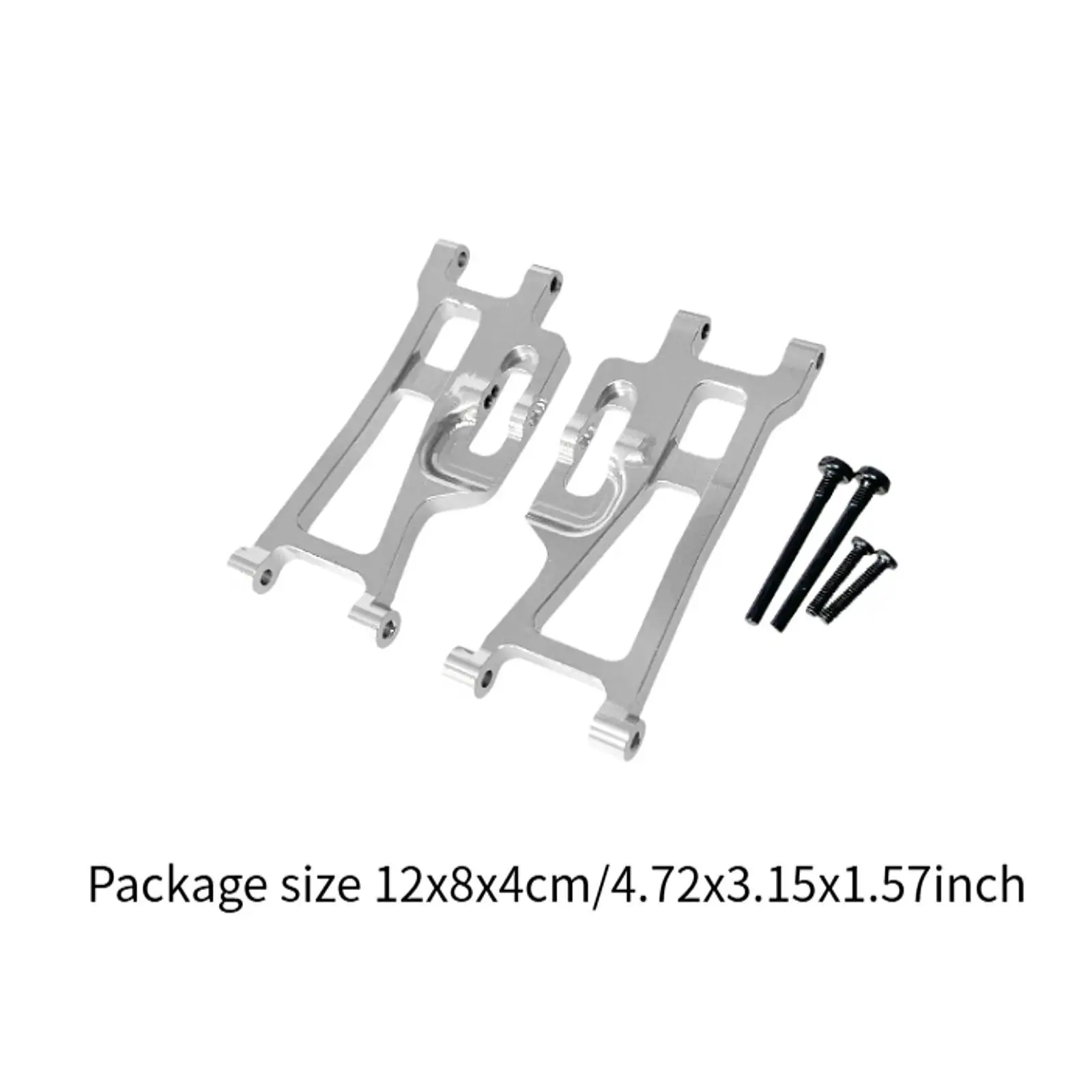 2x brazo de suspensión oscilante inferior trasero piezas de vehículo modelo RC brazo de suspensión RC