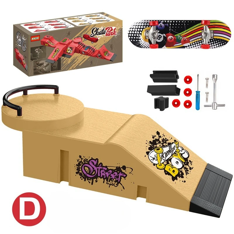 Profesjonalne deskorolki na palce DIY, akcesoria do ramp skateparkowych, technologia, deskorolka, scena, miejsce, zestaw zabawek, małe prezenty