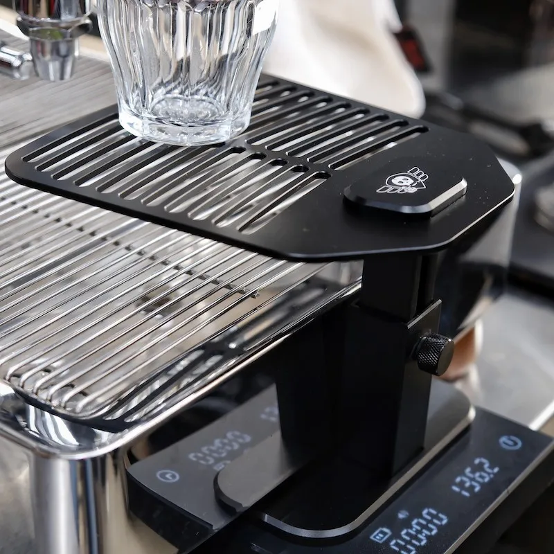 

Coffee Scales Holder Espresso Machine Electronic Scale Rack Bracket Waterproof Protection Frame Adjustable Coffee Accessories