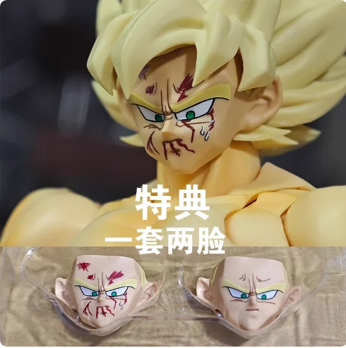 متوفر في المخزون ألعاب Dcg لعبة دراغون بول زد سوبر سايان سون جوكو ملحقات الرأس مكافأة أنيمي عمل الشكل ألعاب أطفال هدايا #4