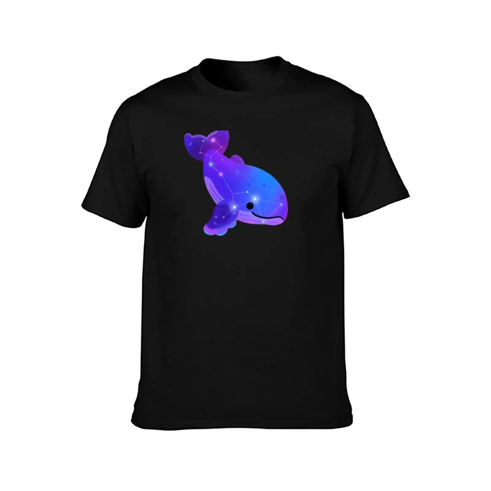 Ocean constellations - Cetus (Humpback whale) T-Shirt Casual Work Wear T-Shirt